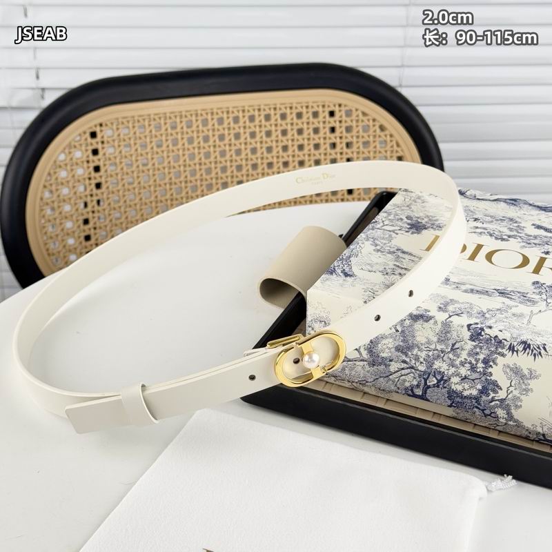 Dior belt 20mmX90-115cm 8L26